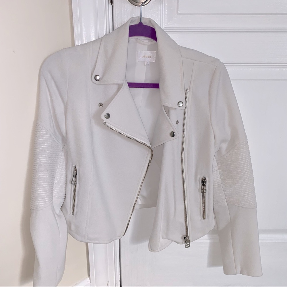 Aritzia Wilfred White Jacket